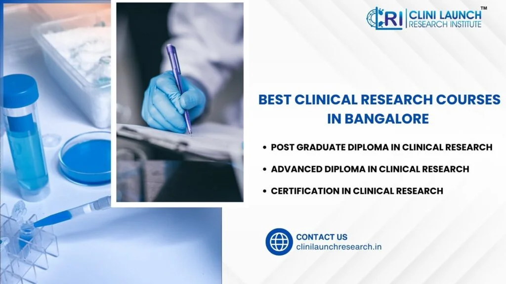 clinical research courses in bangalore