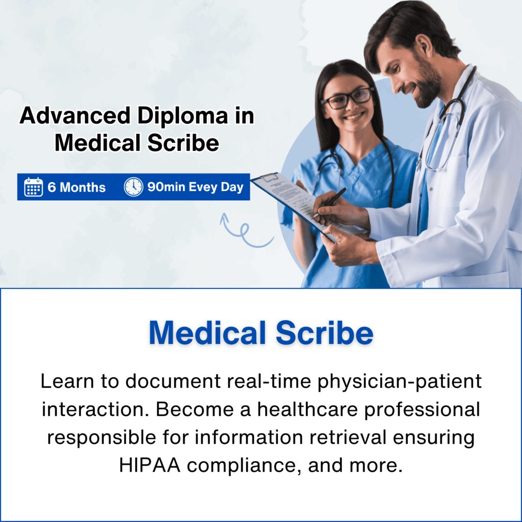 Advanced Diploma in Medical Scribe