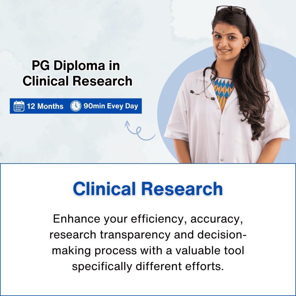 PG Diploma in Clinical Research