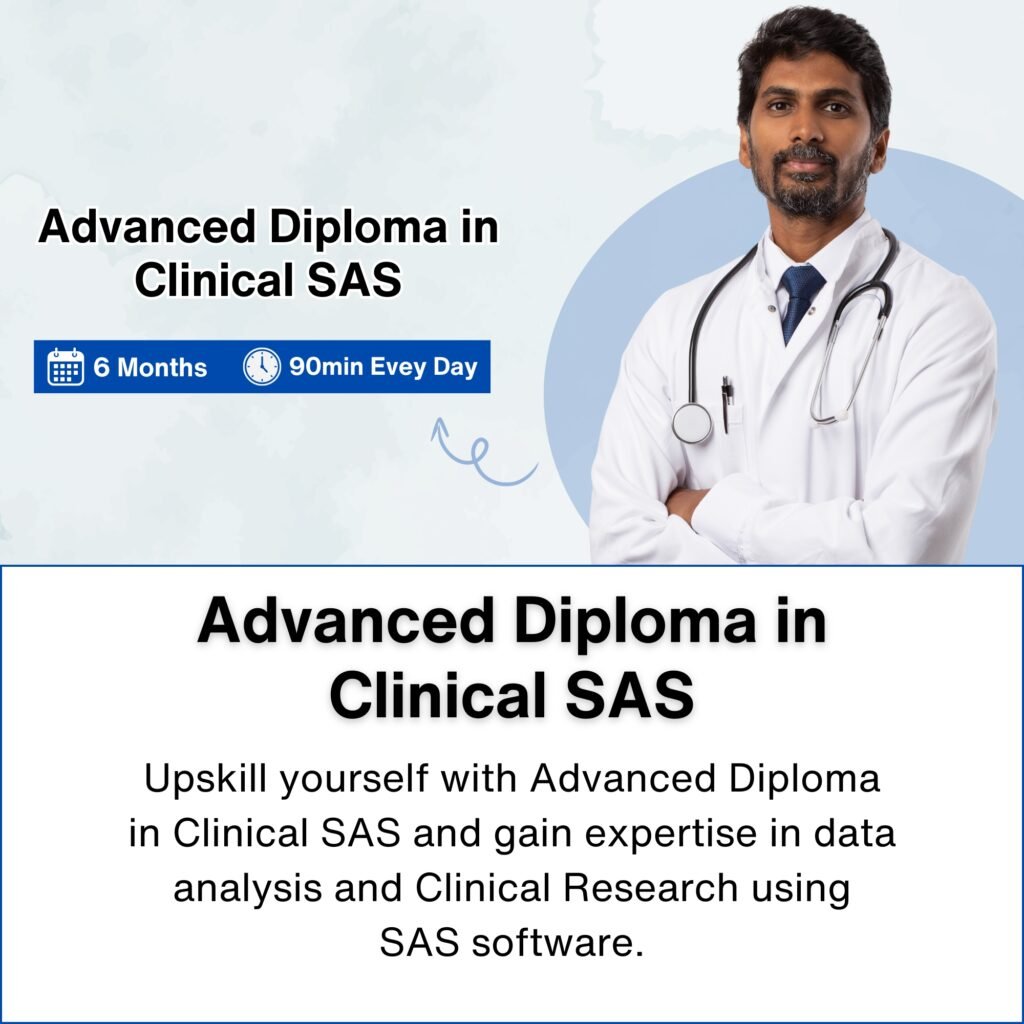 Advanced Diploma in Clinical SAS