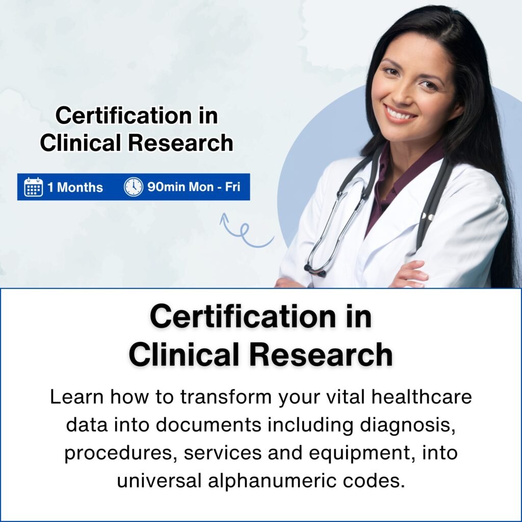 Certification in Clinical Research