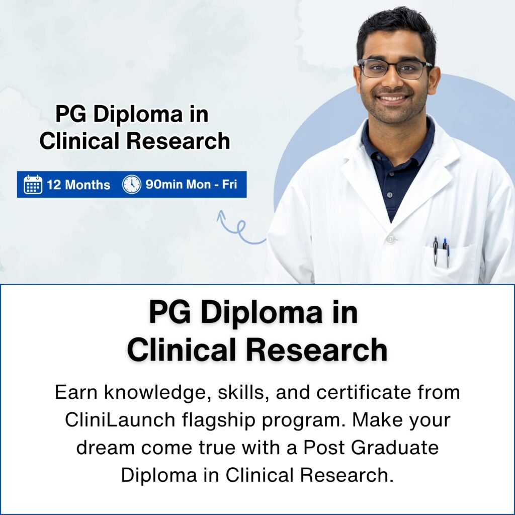 PG Diploma in Clinical Research