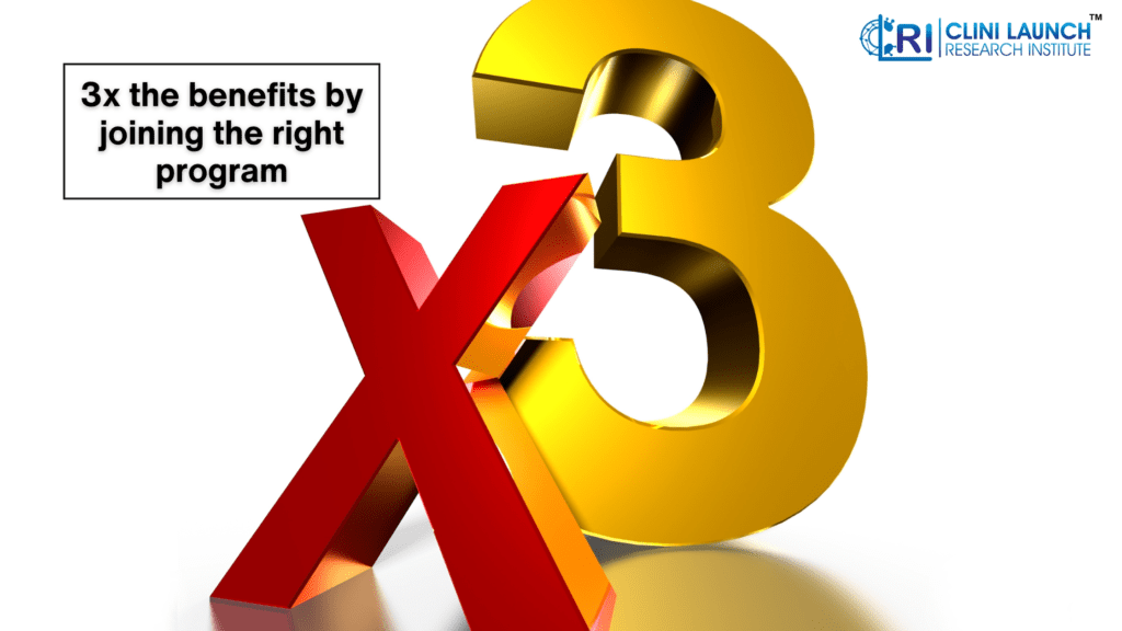 3x the benefits by joining the right program