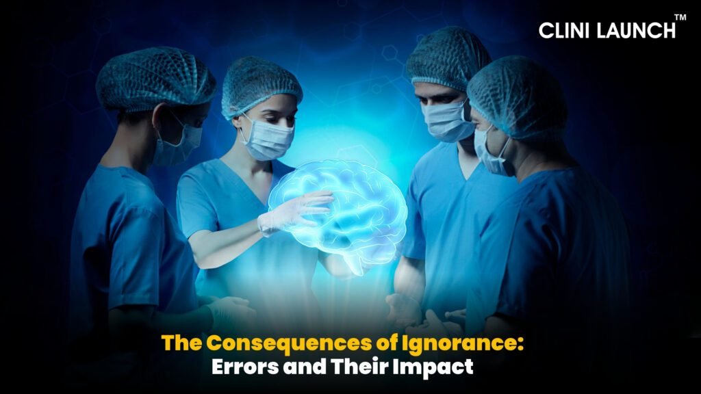 The conseuquences of ignorance: Errors and Their Impact