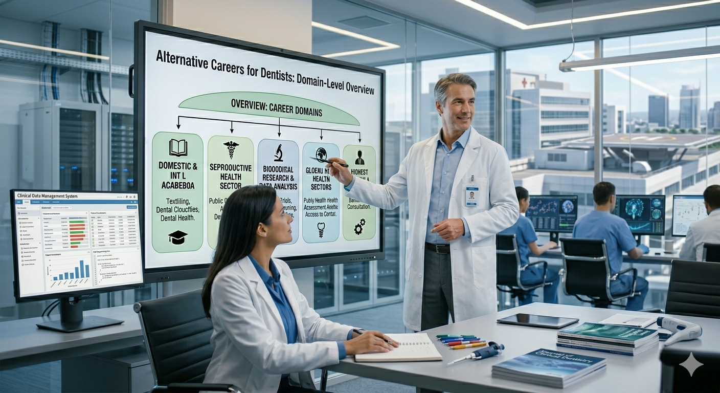 Alternative Careers for Dentists: Top Career Options Beyond Dentistry