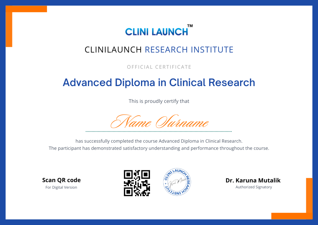 Certification