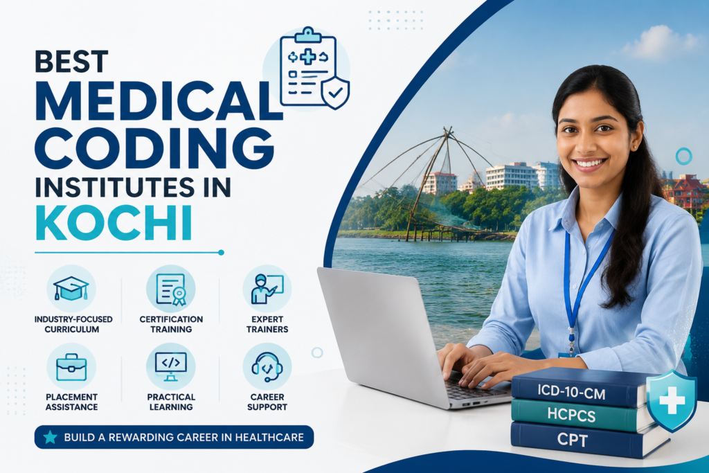 Best Medical Coding Institutes in Kochi offering professional medical coding training, certification preparation, expert guidance, and healthcare career support.