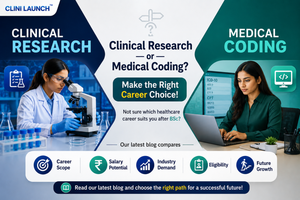 Clinical Research vs Medical Coding
