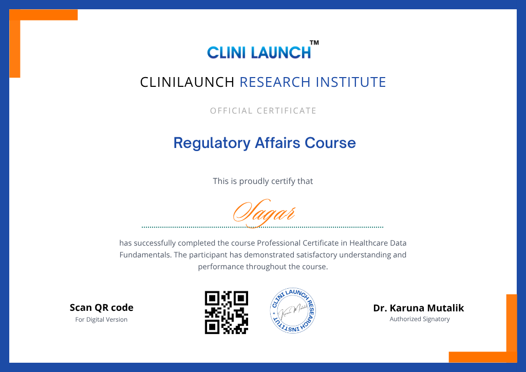 Certification