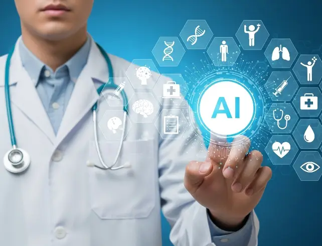 Uses of AI tools in clinical trials including patient recruitment, protocol design, data analysis, and trial monitoring