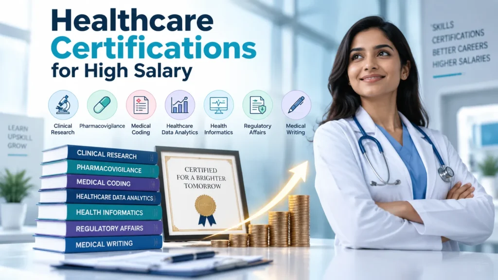 Healthcare certifications for medical and healthcare professionals