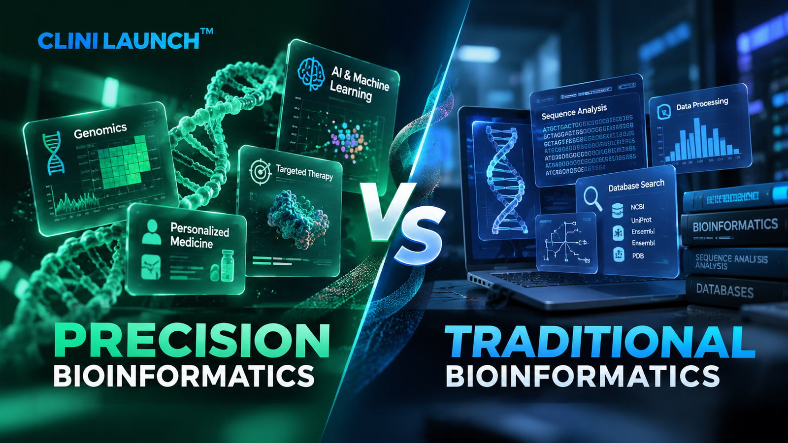 Precision vs Traditional Bioinformatics